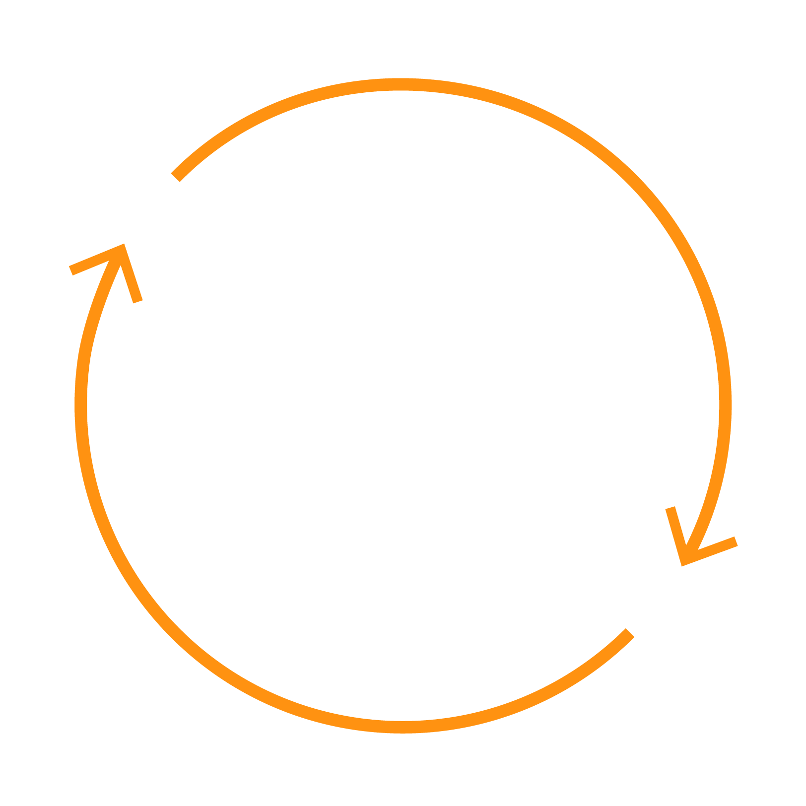 Vegait Med Icon Process RGB BRIGHT ORANGE